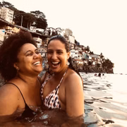 As duas passaram o aniversário de Mônica em Salvador