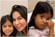 Maíra Cardi e a filha Sophia