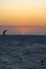 O pôr do sol em Jericoacoara é uma atração