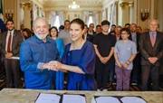 Lula e a governadora Raquel Lyra