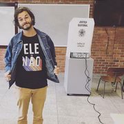 Durante as eleições, Gadêlha aderiu à campanha #elenão, contra Jair Bolsonaro