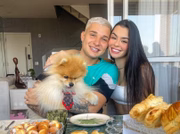 MC Gui e sua ex-noiva, Beatriz Michelle
