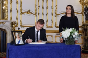 Presidente húngaro, István Attila Veres, e Katalin Novák 