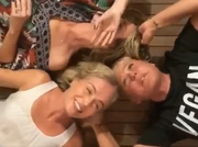 Xuxa, Angélica e Eliana tentaram uma sessão de fotos improvisadas