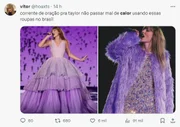 Sobrou até para a The Eras Tour
