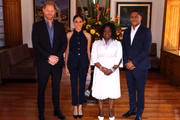 Harry e Meghan estão na Colômbia a convite da vice-presidente do país, Francia Márquez-Mina