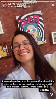 Juliette em temporada na casa de Anitta