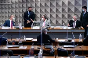 Sessão da CPI da Covid-19 
