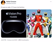 Novo óculos de realidade virtual vira meme na internet