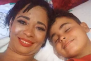 Joicimeire e filho foram encontrados mortos em sofá