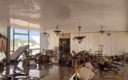 Como ficou o local após a passagem de bolsonaristas