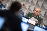 O general Dutra presta depoimento na CPMI do 8/1