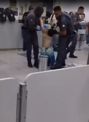 A vítima estava desorientada