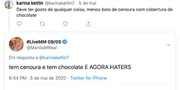 Mas a cantora, com bom humor, rebateu as críticas 