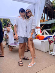 Sasha e o marido, João Lucas