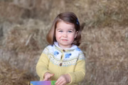 A pequena é filha do príncipe William e Kate Middleton