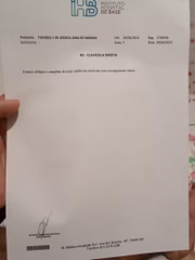 Laudo comprova fratura