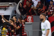 Flamengo comemora gol