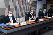 Deputado estadual do Amazonas Fausto Junior na CPI da Covid