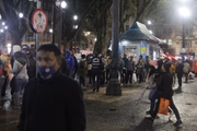 Moradores de Rua na Praça da Sé