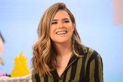 A jovem apresenta o Programa da Maisa, no SBT