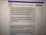 Mas acaba furtando objetos de quem a contrata