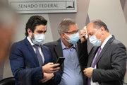 Líder do governo na Câmara, Ricardo Barros, na CPI da Covid