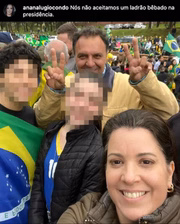 Professora de história responsável pelo trabalho.