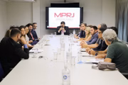 Reunião do MPRJ para discutir caso de Gabriel Monteiro