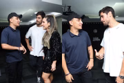 Cara de Sapato vão ao show de João Gomes para comemorar aniversário de empresário
