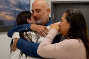 As reféns foram levadas a hospitais em Israel