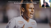 A série sobre Neymar foi exibida na live de Casimiro Miguel