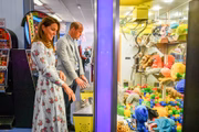 Recentemente, o casal voltou aos tempos da infância em um playground 
