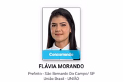 Flávia Morando (União Brasil), candidato à prefeitura de São Bernardo do Campo, SP