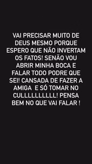 Juju Ferrari desabafou após ser expulsa da festa de Andressa Urach