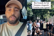 Pedro Scooby convocou amigos surfistas e pilotos de ondas gigantes para ajudar nos resgates no RS