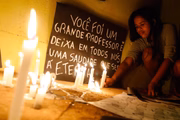 Vigília na escola