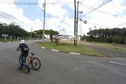 Rotatória em frente ao Rodeio de Jaguariúna