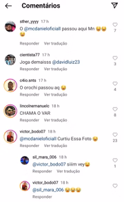 Internautas causaram na web após curtida de MC Daniel em foto sensual