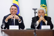 Jair Bolsonaro e Marcos Pontes
