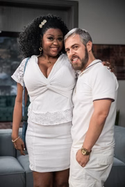 Lulu (Carla Cristina Cardoso) e Tonho (Anderson Muller)