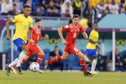 O atacante Rodrygo, que deu uma assistência contra a Suíça, é um dos jogadores que será titular