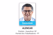 Alencar, candidato à prefeitura de Guarulhos, SP 