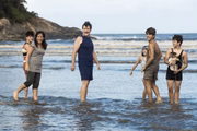 Lola (Gloria Pires), Julio (Antonio Calloni), Carlos (Xande Valois), Isabel (Maju Lima), Julinho (Davi de Oliveira) e Alfredo (Pedro Sol)