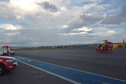 Corpo de Bombeiros foi acionado para transporte aéreo, mas garoto não resistiu