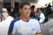 Estudante Arthur Ramos: “Eu achei uma experiência muito boa, principalmente para mim, que não consegui fazer o Enem como treineiro" 