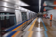Trem havia saído da Estação Central há pouco tempo