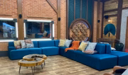 Imagem da sala "quase pronta" da Fazenda