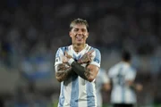 Enzo Fernández foi o autor do segundo gol da Argentina