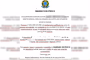 Mandato de prisão falso 